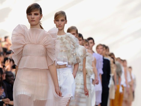 Desfile de Chloé pirmavera/verano 2013 en la Semana de la Moda de París