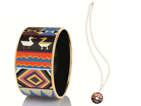 Brazalete y colgante de la coelcción 'Espíritu de África'