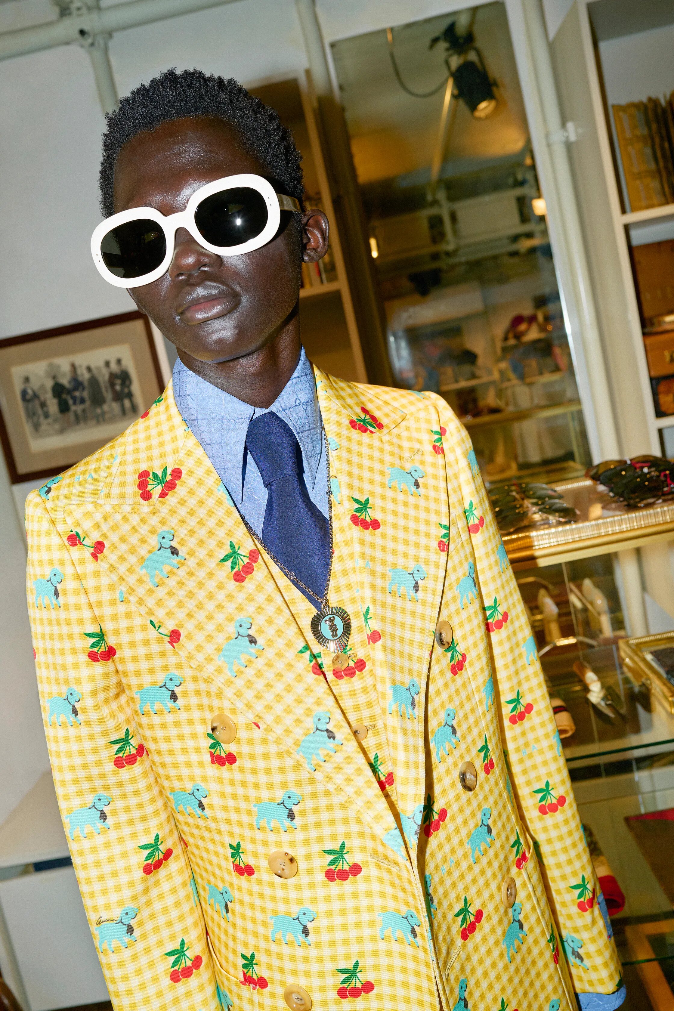Esta colaboración es una oda a la amistad de Harry Styles. y Alessandro Michele | Foto: Cortesía de Gucci