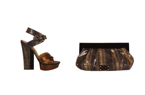 Bolso y sandalia de la colección Bohemian Rhapsody de Nine West