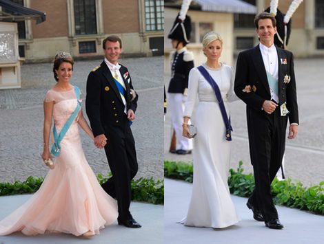 Maria Cavallier de Dinamarca y Marie Chantal de Grecia triunfaron con sus vestidos