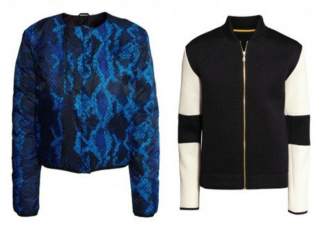 Abrigo femenino y masculino de la colección 'Go Gold'