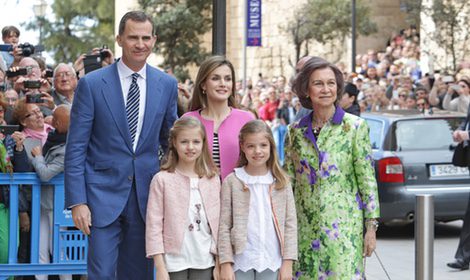 Misa de pascua en Palma de Mallorca 2016