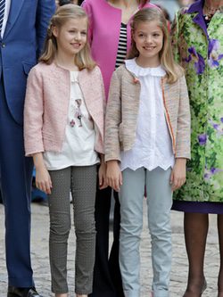 La Princesa Leonor y La Infanta Sofía