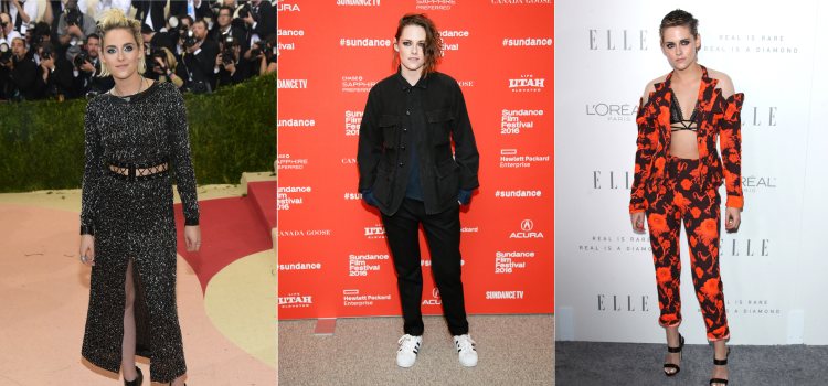 Varios looks de la actriz Kristen Stewart