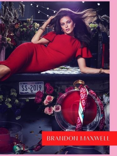 Emily Didionato para Brandon Maxwell en su colección primavera/verano 2019