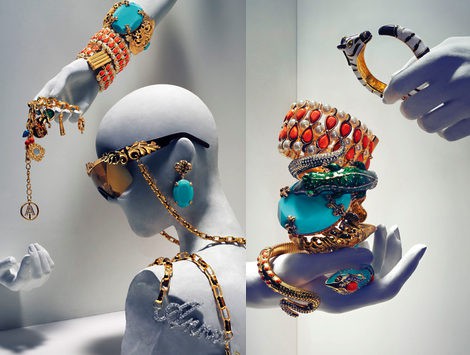 algunos de los complementos de anna dello russo para h&M