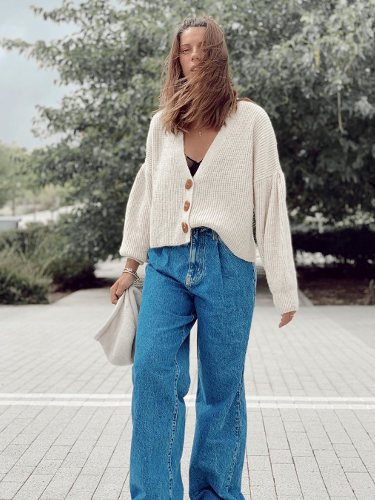 Marta Riumbao con un look otoñal | Foto: Instagram