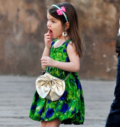 El estilo de Suri Cruise, la niña más coqueta y mimada de Hollywood