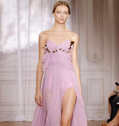 Nina Ricci homenajea al retro y a 'Mad Men' en la Semana de la Moda de París