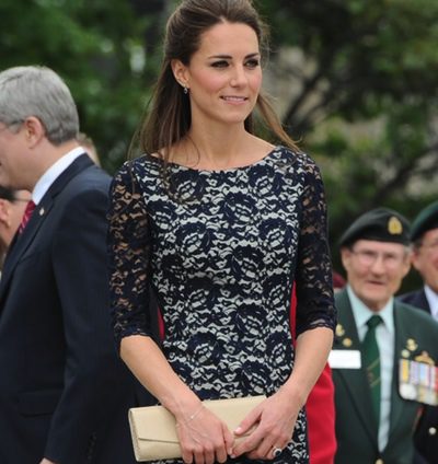 Calvin Klein sucumbe al estilo y el glamour de Catalina de Cambridge