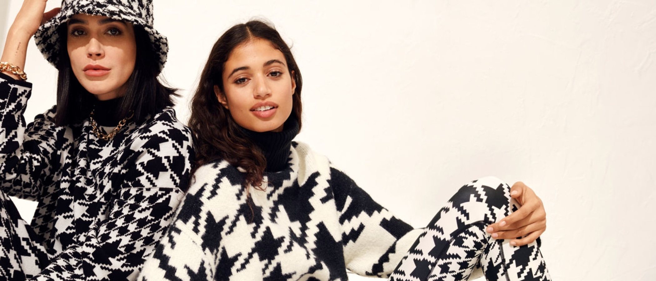 El estampado de pata de gallo se apodera de la última colección de H&M