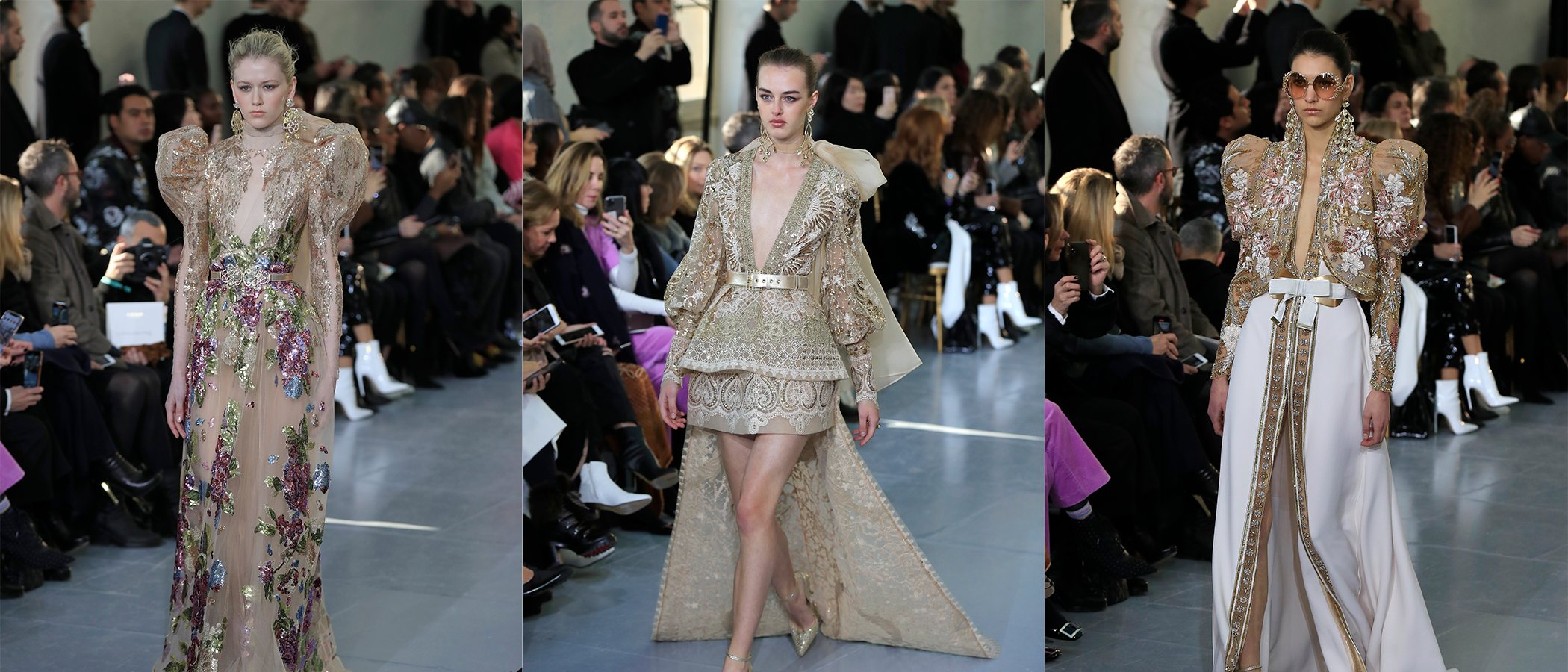 Los secretos de la estética imperial en el desfile de Alta Costura de Elie Saab