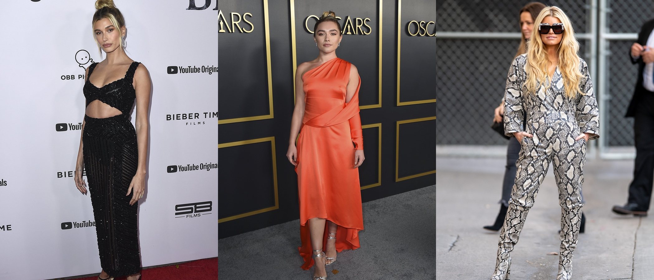Hailey Baldwin, Florence Pugh y Jessica Simpson, entre las mejor vestidas de la semana