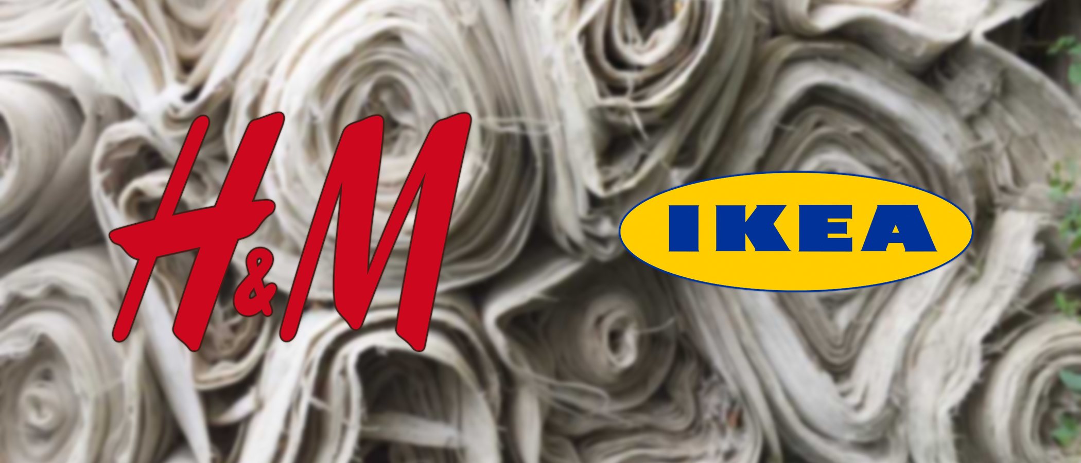H&M e Ikea se unen para investigar juntas diferentes materiales que puedan ser recilados en sus productos