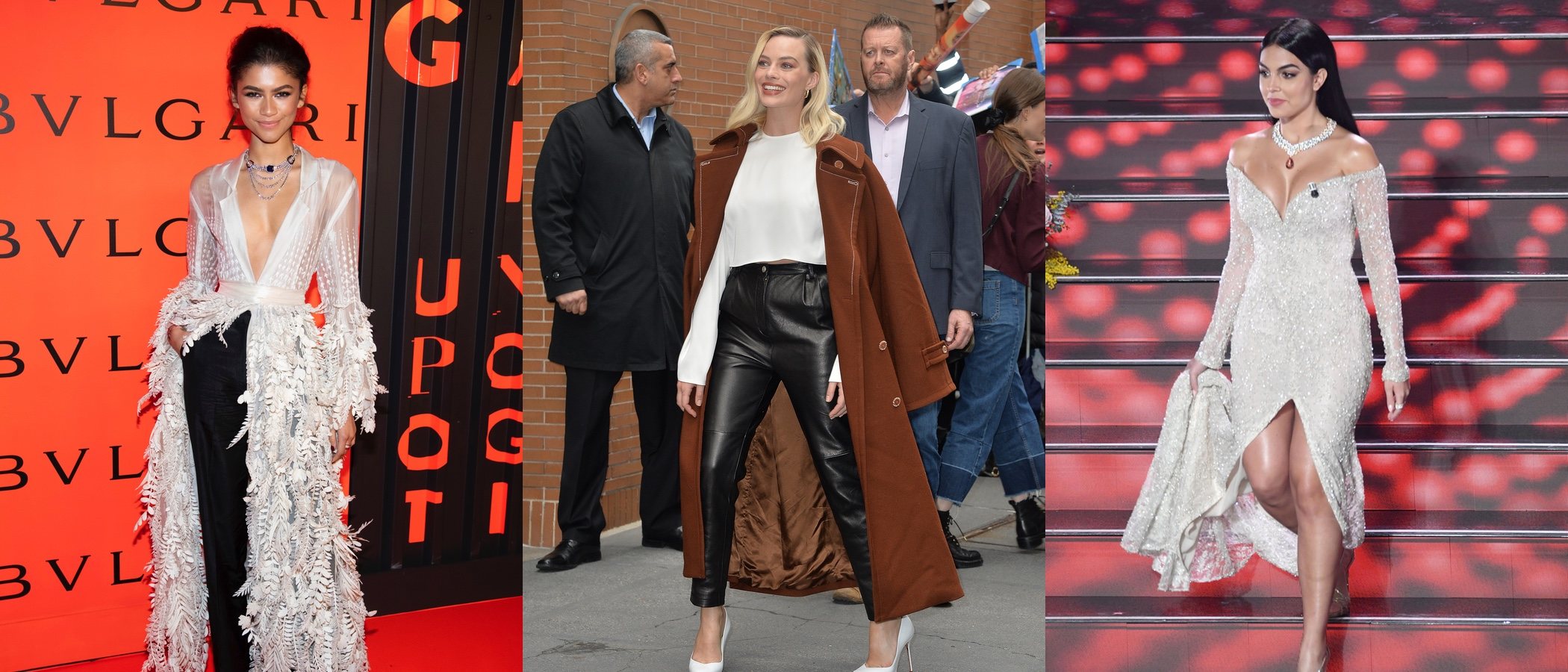 Zendaya, Margot Robbie y Georgina Rodríguez, entre las mejor vestidas de la semana