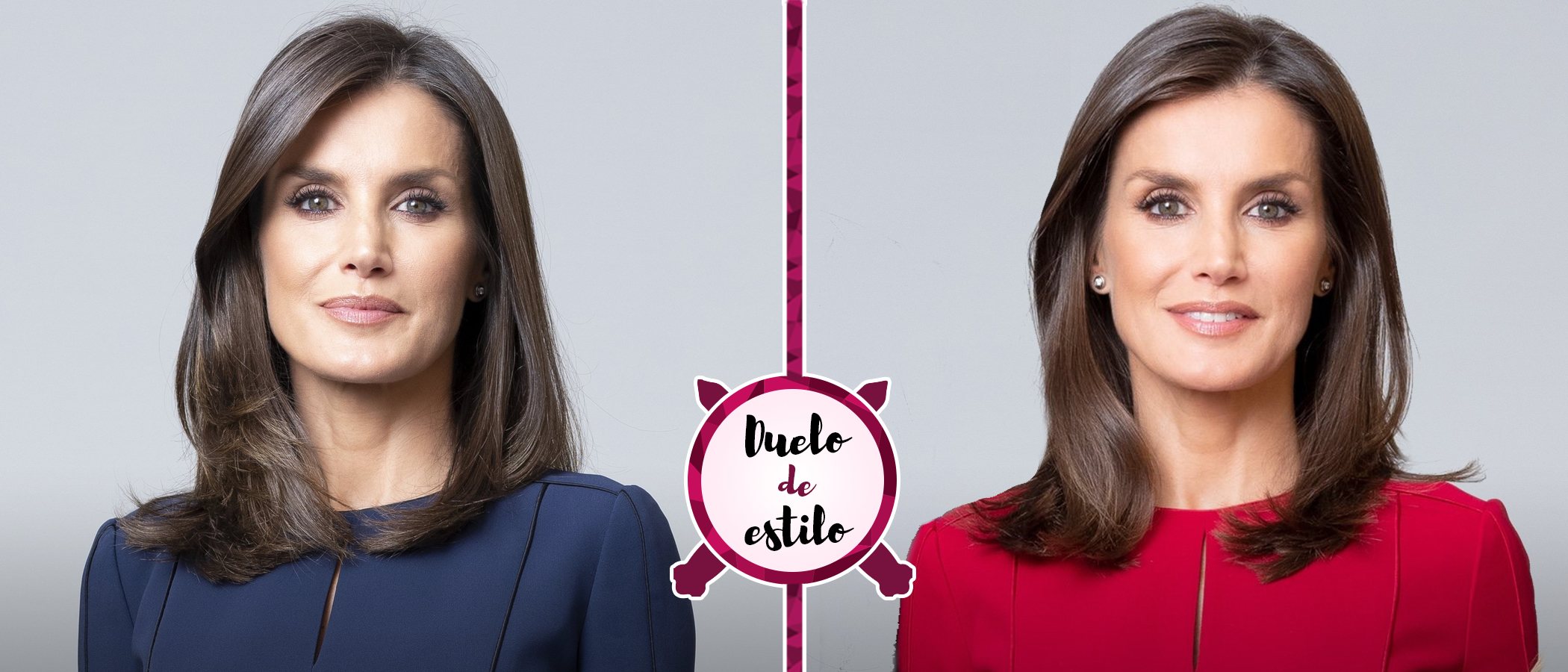 La Reina Letizia escoge el mismo vestido en dos colores diferentes para los nuevos retaros oficiales