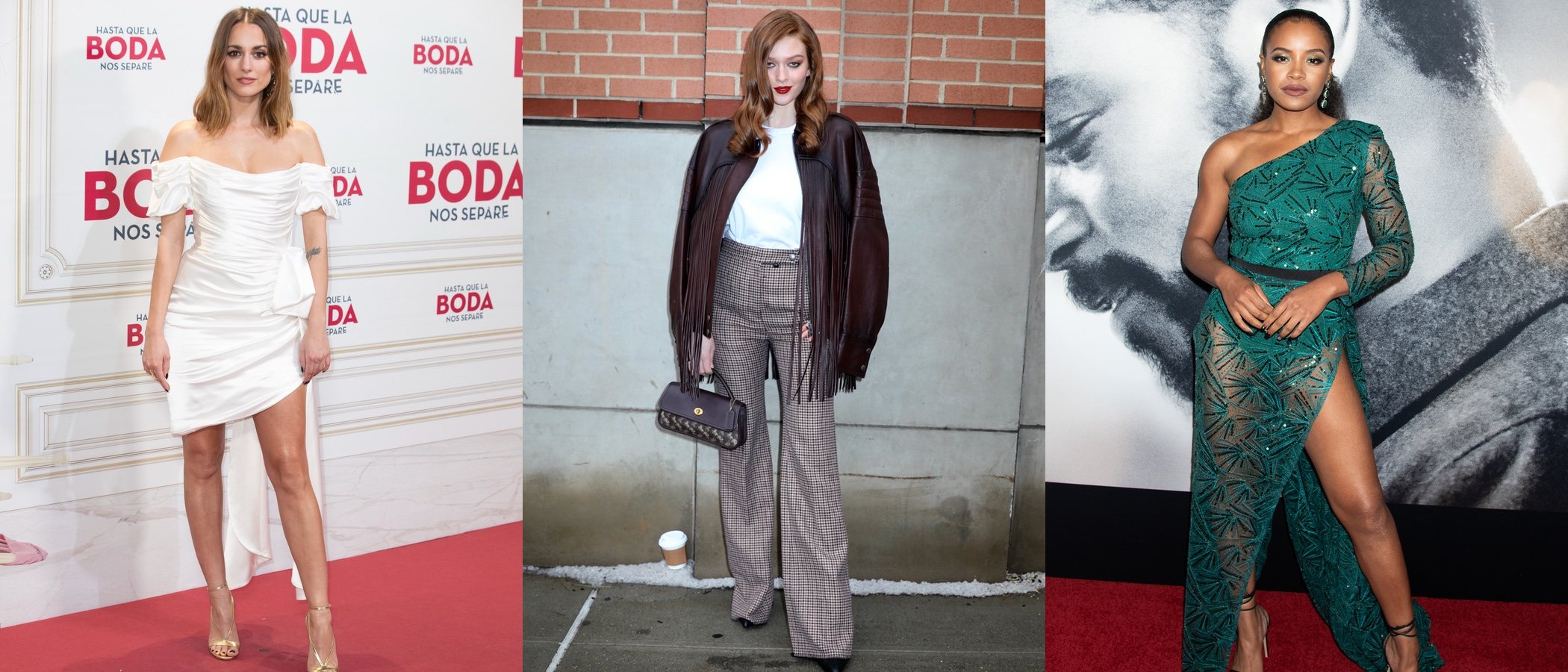 Silvia Alonso, Larsen Thompon y Chante Adams, entre las mejor vestidas de la semana