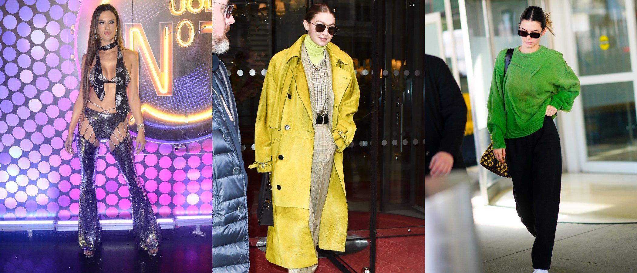 Alessandra Ambrosio, Gigi Hadid y Kendall Jenner, entre las peor vestidas de la semana