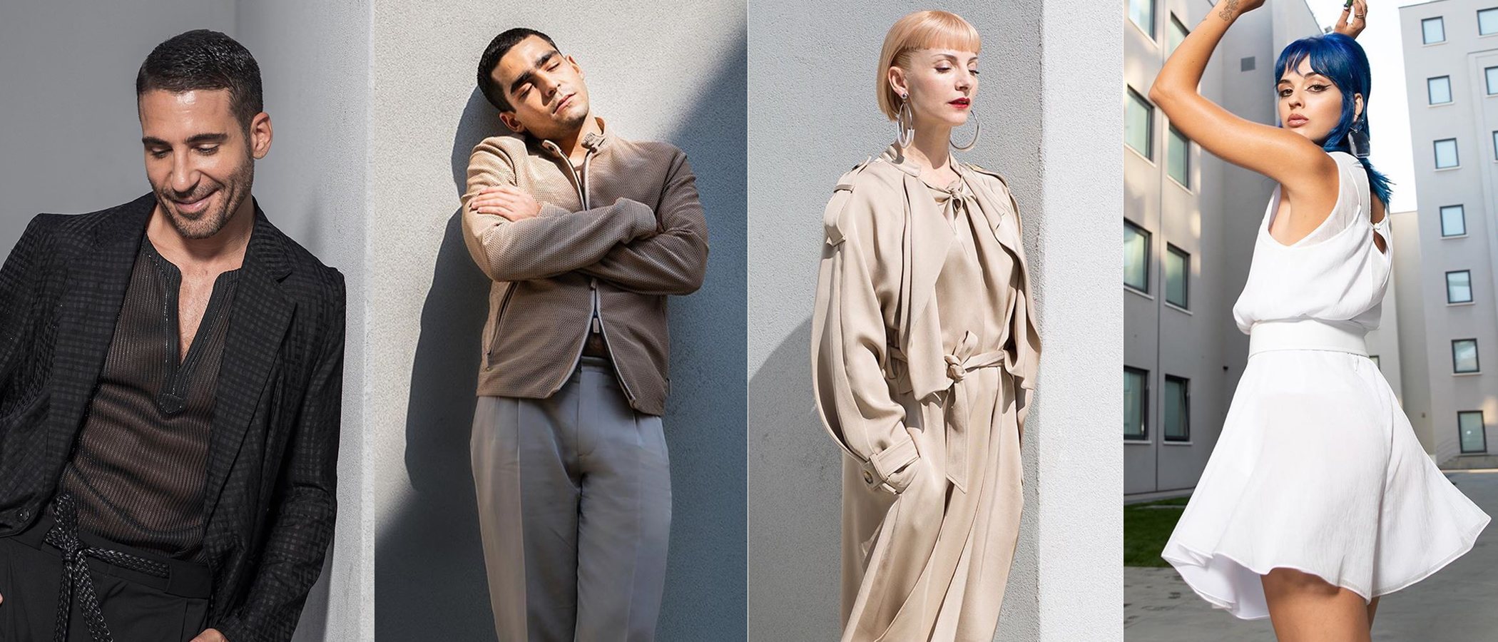 Omar Ayuso, Miguel Ángel Silvestre, Najwa Nimri y Sita Bellán protagonizan la nueva campaña de Emporio Armani