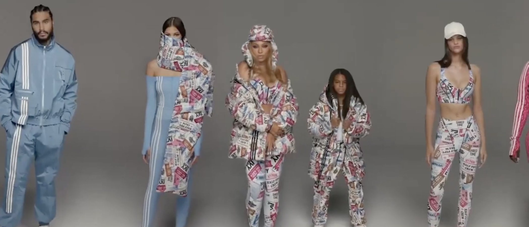 Blue Ivy Carter, hija de Beyoncé, debuta como modelo en la última campaña de Ivy Park x Adidas