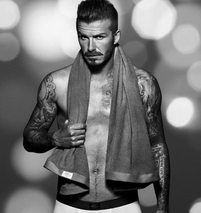 David Beckham celebra la Navidad en ropa interior para H&M