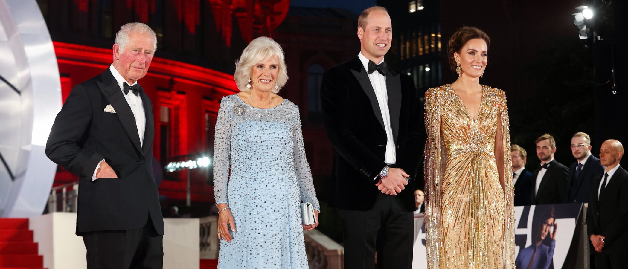 Kate Middleton vuelve a las alfombras rojas con el vestido más elegante que ha lucido nunca