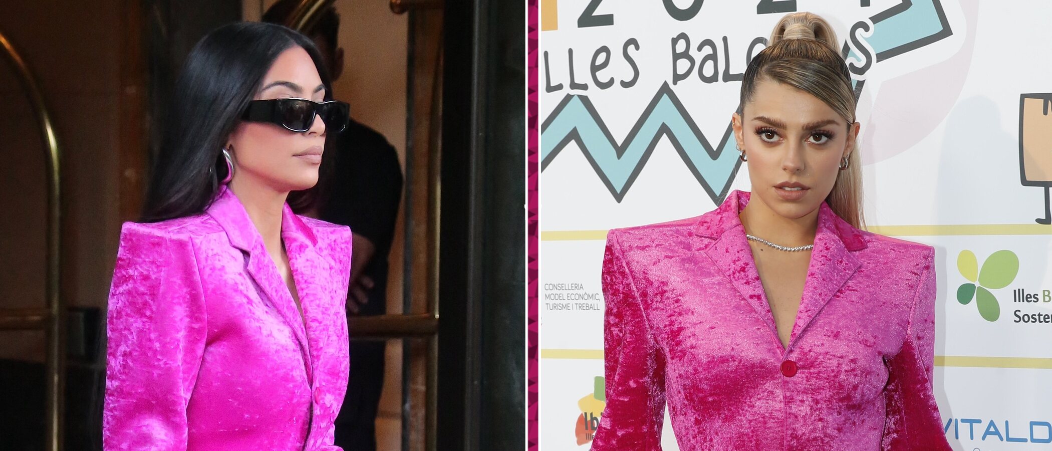 Paula Cendejas se adelanta luciendo el look más colorido de Kim Kardashian en las últimas semanas