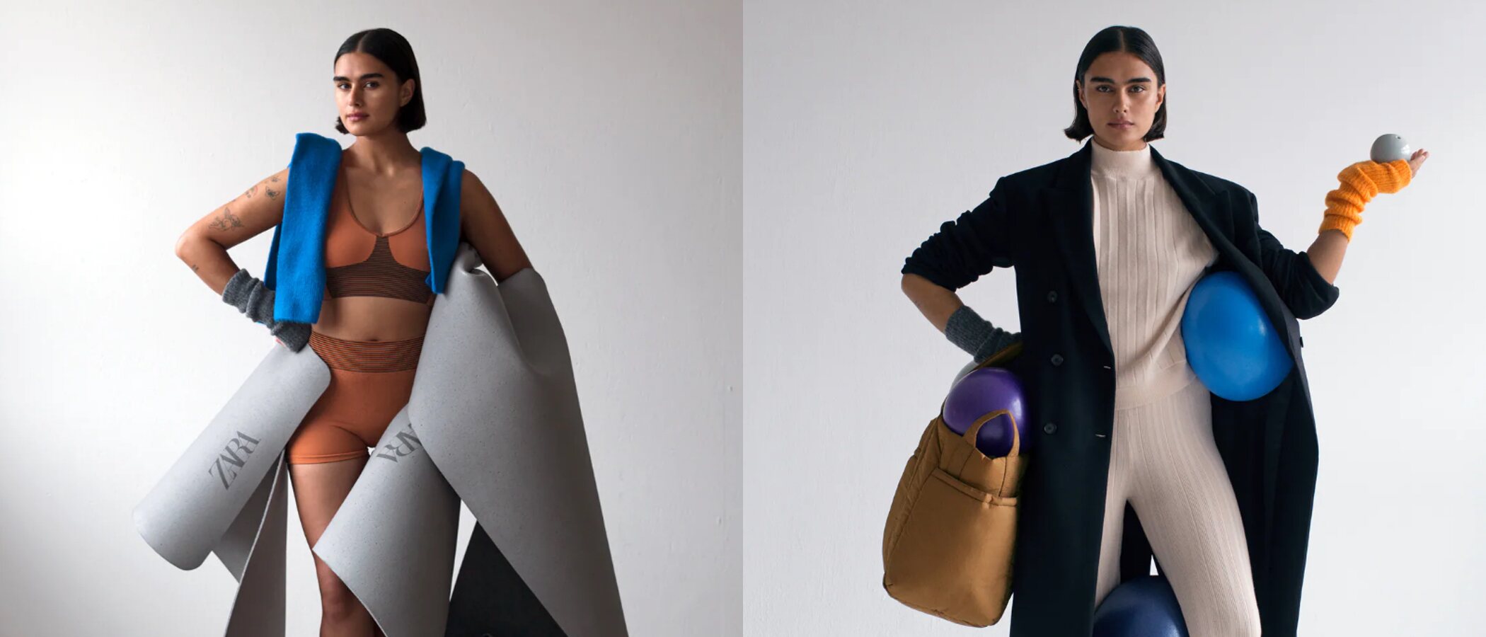 Zara quiere que te vistas solo de Zara: Así son sus nuevas colecciones de baño y yoga