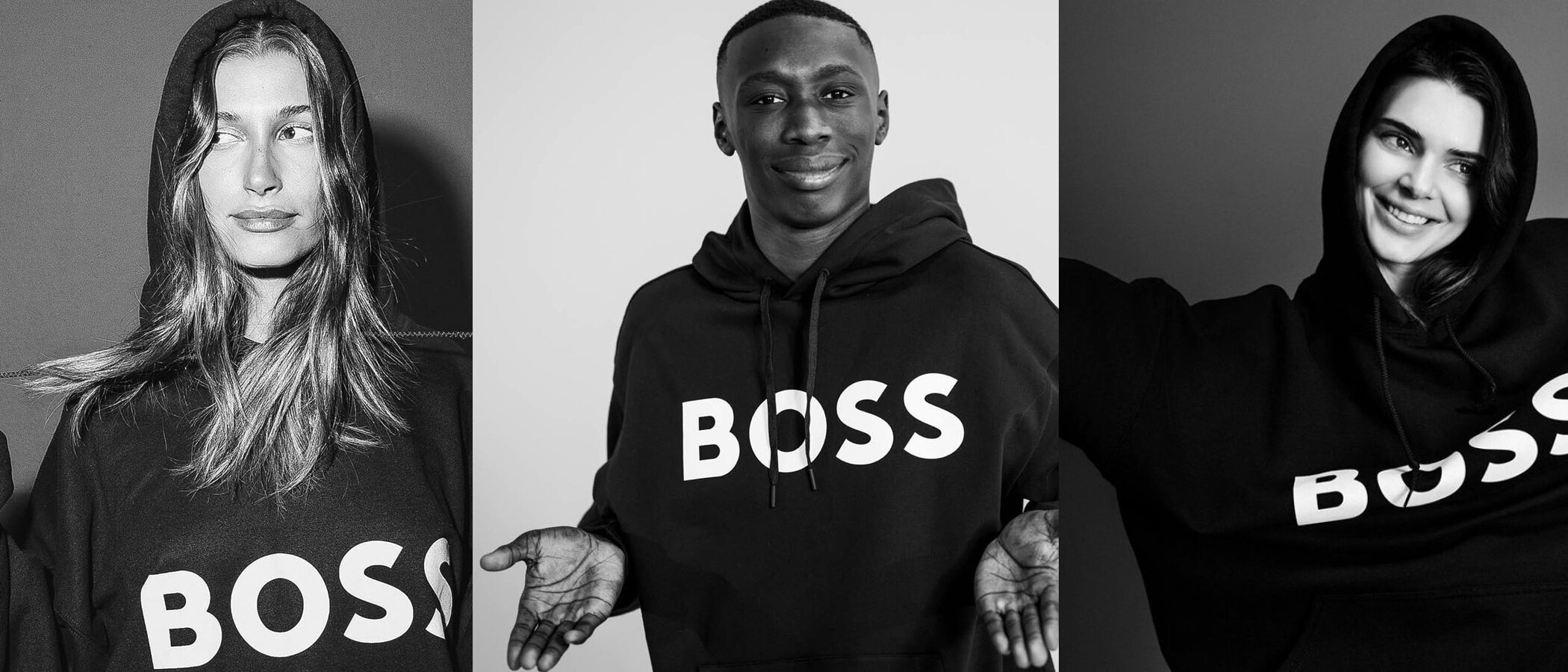 Kendall Jenner, Hailey Bieber o el tiktoker Khaby Lame, encargados de relanzar las marcas Hugo y Boss