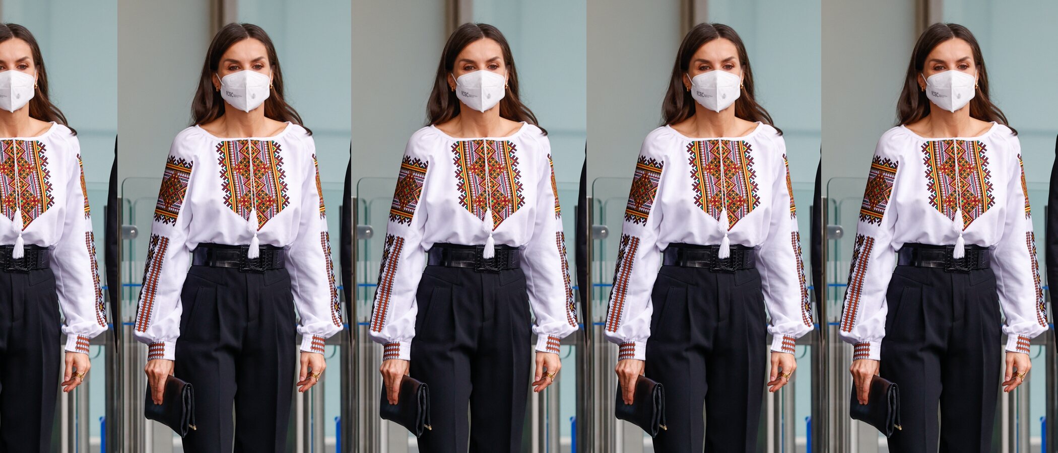 La moda: la forma en la que la Reina Letizia se ha posicionado en la guerra de Rusia contra Ucrania