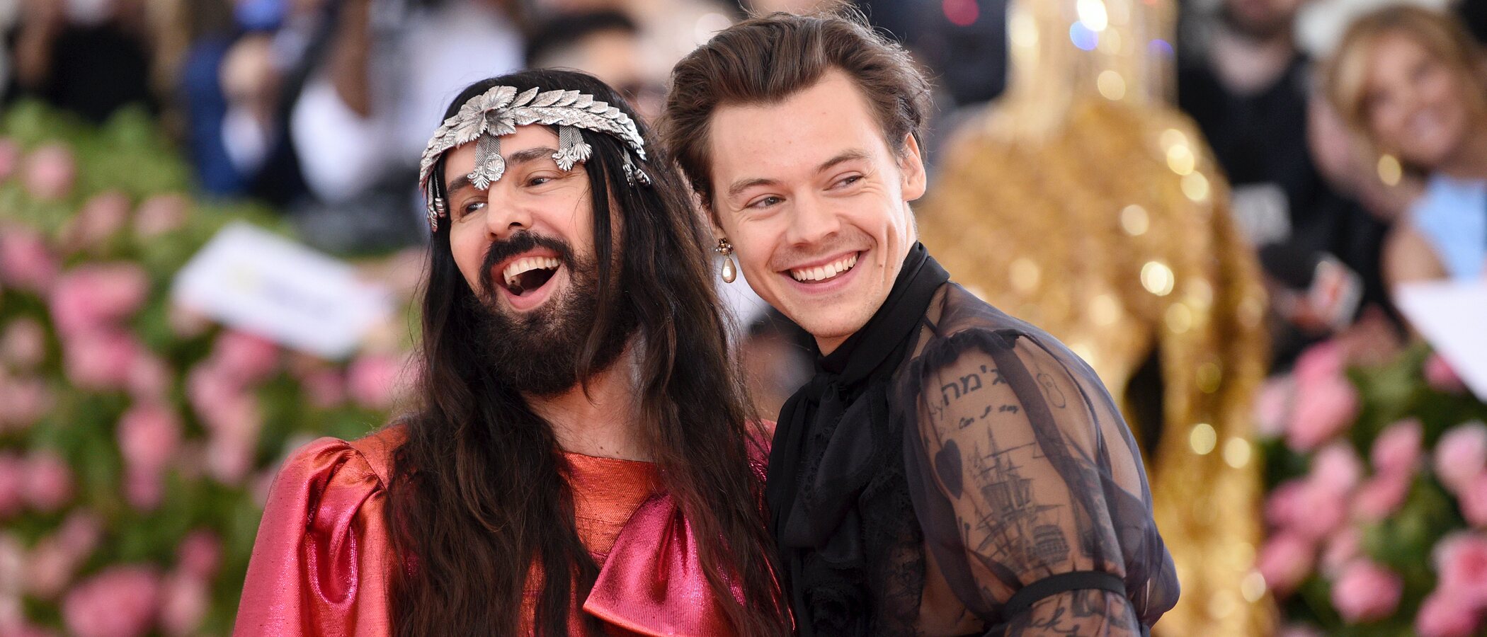 Guci HA HA HA: así es la colaboración de Harry Styles y Alessandro Michele, una oda a su histórica amistad
