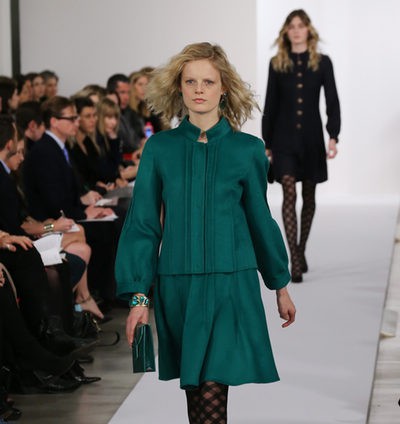 Mucho color en la colección pre-fall 2013 de Oscar de la Renta