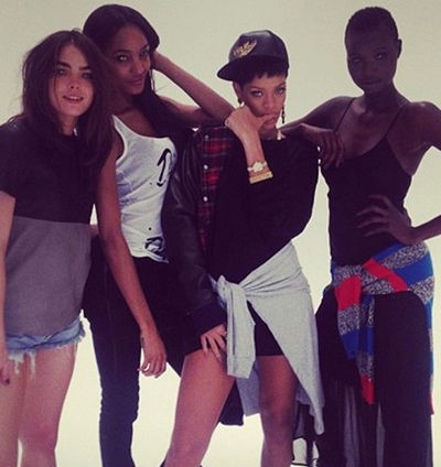 Primer vistazo a la colección primavera 2013 de Rihanna para River Island