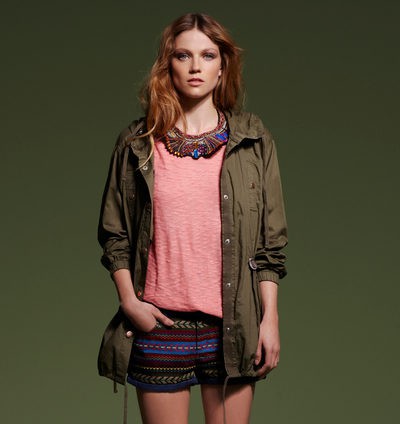 Estampados aztecas y geometría en la primera campaña de Suiteblanco para primavera 2013