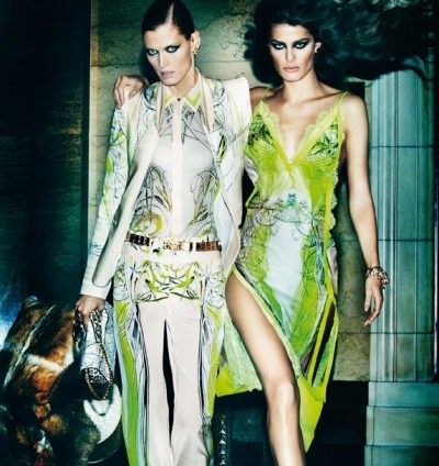 Roberto Cavalli apuesta por el color verde para la primavera/verano 2013