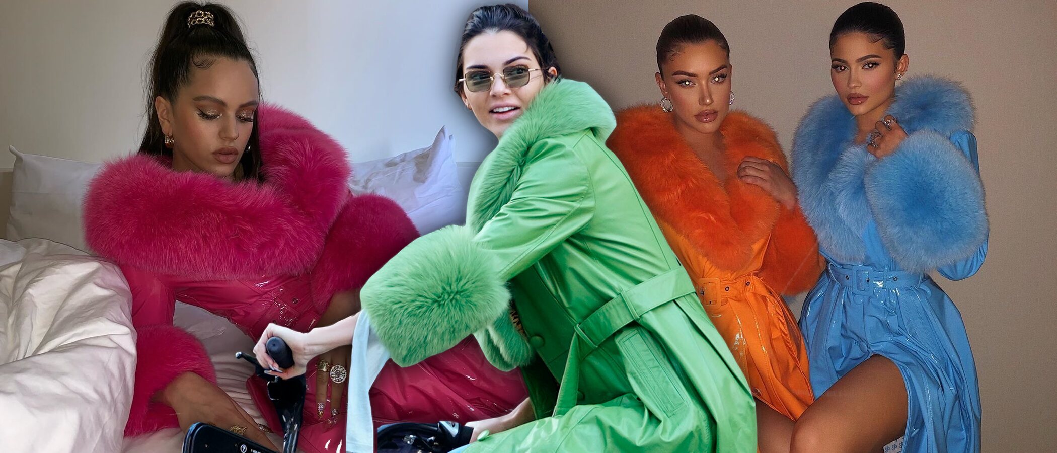 Bershka tiene la versión low cost del polémico abrigo de Kendall, Kylie y Rosalía