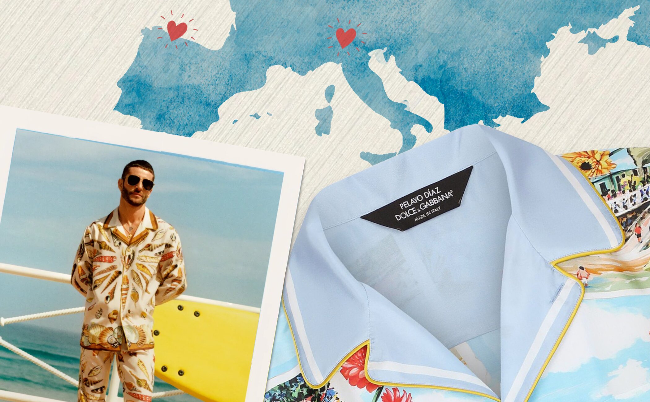 La colección de Pelayo Díaz para Dolce & Gabbana: la Santina Covadonga, Ribadesella y la loza de San Claudio llegan a Milán