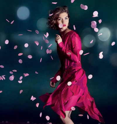 Arizona Muse presenta la colección primavera/verano 2013 de Nina Ricci