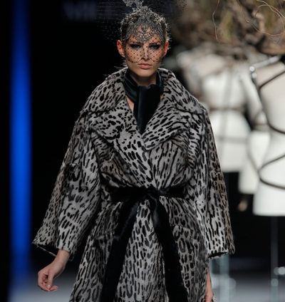 Miguel Marinero y Jesús Lorenzo proponen el estampado animal para el otoño/invierno 2013/2014 en Madrid Fashion Week