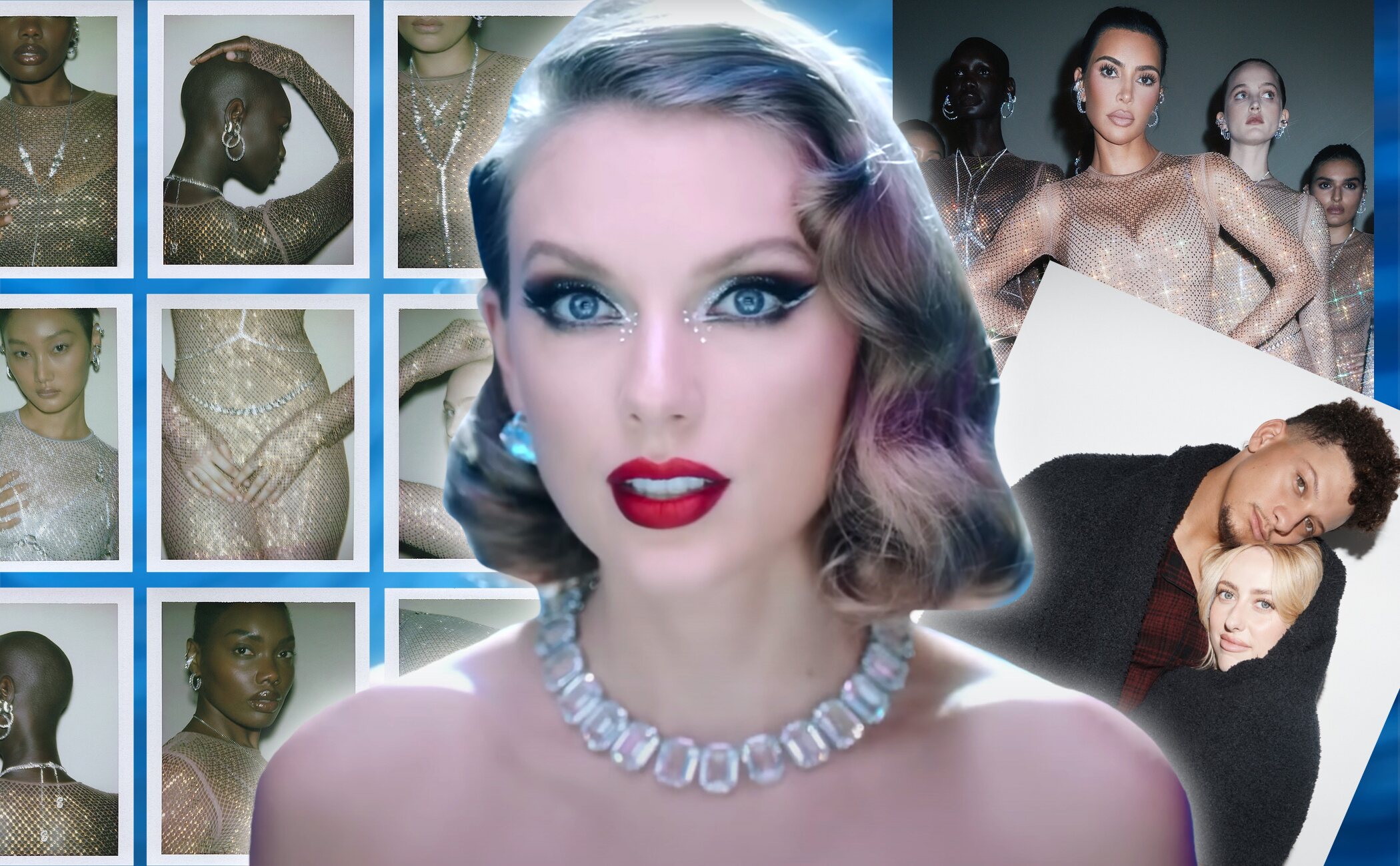 Skims también se rinde al torbellino mediático Taylor Swift: de la colección inspirada en ella a su amiga imagen de campaña