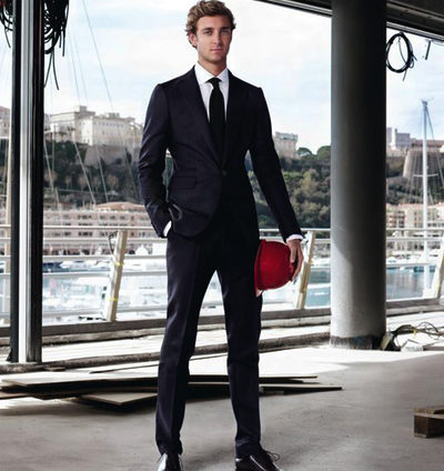 Pierre Casiraghi debuta como modelo para la nueva campaña de la firma Berluti