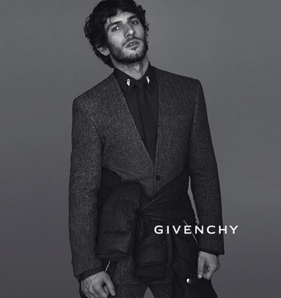 Givenchy apuesta por Quim Gutiérrez como imagen de su campaña otoño/invierno 2013/2014