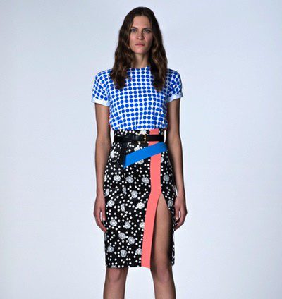 Colección Resort 2014 de Emanuel Ungaro: superposiciones y reciclaje de estampados