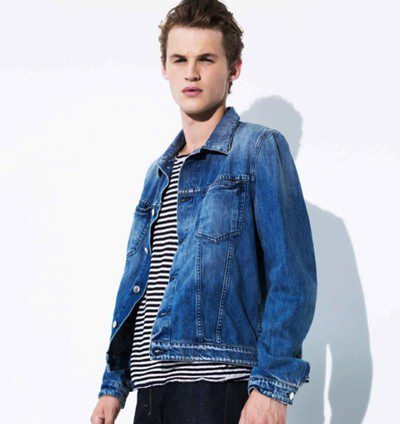 Closed elige el tejido denim y el color azul como protagonistas de su colección primavera/verano 2014 de hombre