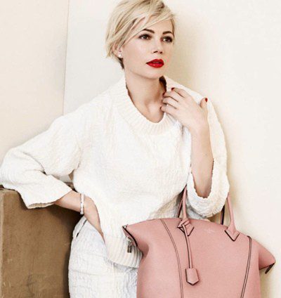 Michelle Williams, sinónimo de elegancia y estilo en la nueva campaña de Louis Vuitton