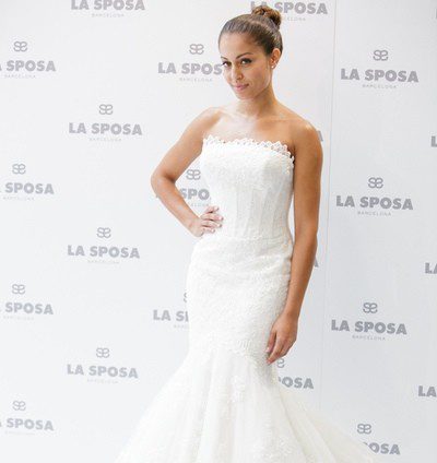 Hiba Abouk presenta en Madrid la nueva colección nupcial de La Sposa