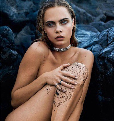 Cara Delevingne se desnuda para presentar las nuevas joyas de John Hardy