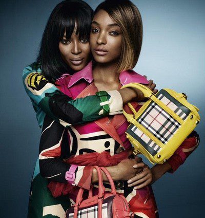 Jourdan Dunn y Naomi Campbell, juntas en la nueva campaña de Burberry