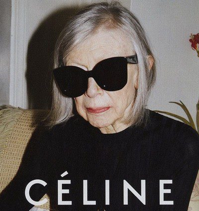 La moda y la literatura se fusionan en Joan Didion con la nueva colección de Céline